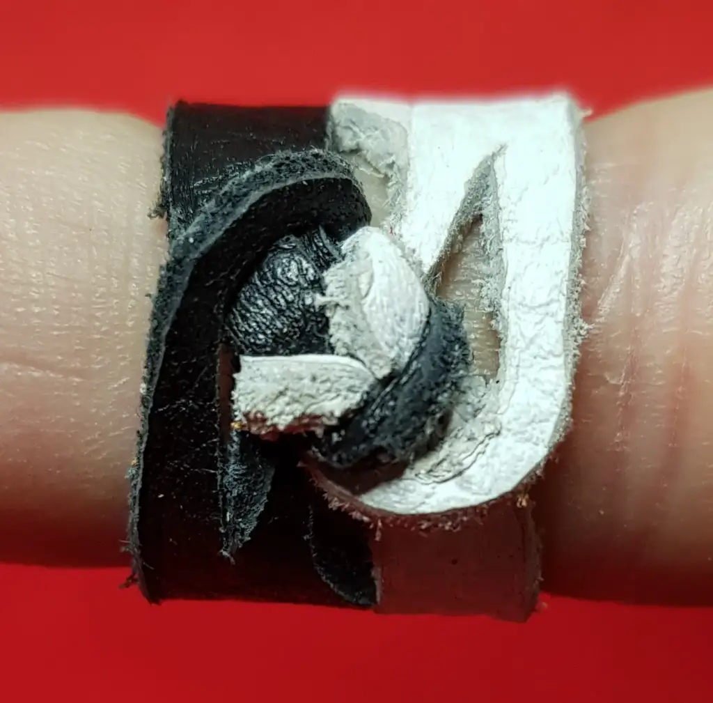 Bague "Lemniscate Yin Yang" 1