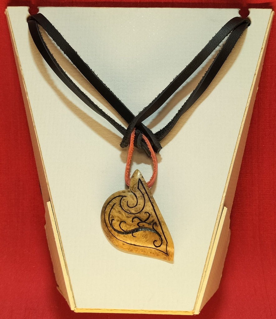 Collier "Tranche de cœur"