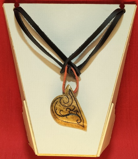 Collier "Tranche de cœur"