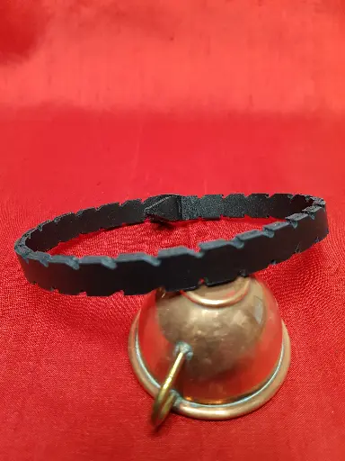 Bracelet cuir "Zip tie"